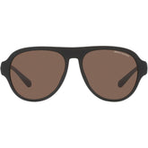 Armani Exchange Brown Acetate Sunglasses